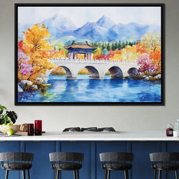 The Stone Bridge - NicheCanvas