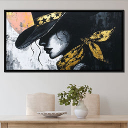 Golden Cowgirl - NicheCanvas