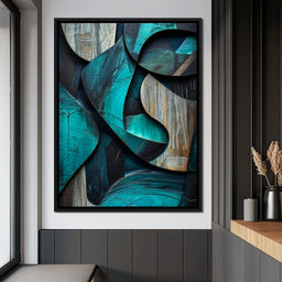 Colorful Modern Art 037 - Johanjjf - NicheCanvas