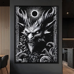 Nightmarish Eclipse Beast Lord - NicheCanvas