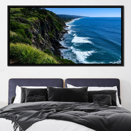 Surreal Coast Waters - NicheCanvas