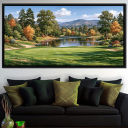Quiet Morning At The Hidden Fairway - NicheCanvas