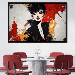 Rebel Rhythms of Passion - NicheCanvas