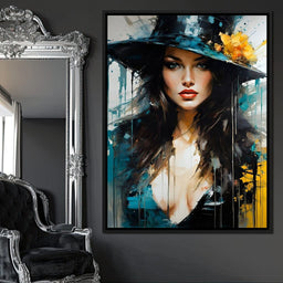 Female Portrait 0054 - Vizahn Burger - NicheCanvas