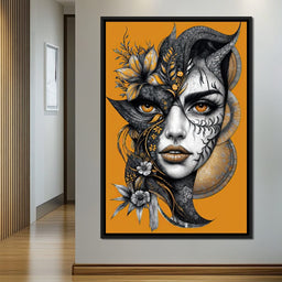 The Blooming Beast Within - TooplesArt - NicheCanvas