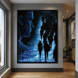The Collective Walk of Digital Ghosts - NicheCanvas