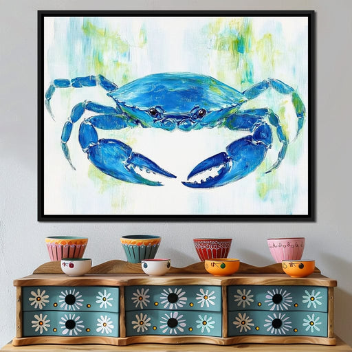 Crab Coastal Journey Canvas Print