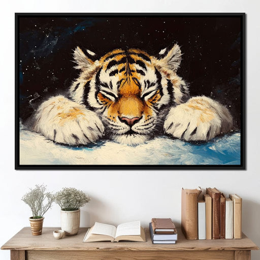 Slumbering Tiger Canvas Print