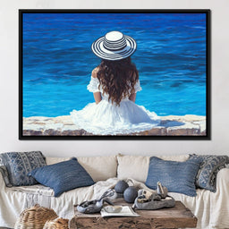 Seaside Solitude Dreams - NicheCanvas