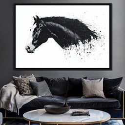 Spirit of the Equine Freedom - NicheCanvas
