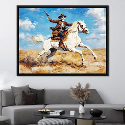 Rider of the Endless Plains - NicheCanvas