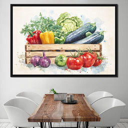 Veggies Basket - NicheCanvas