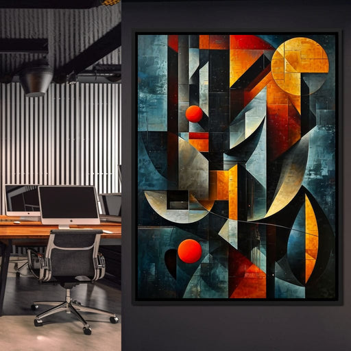 Colorful Modern Art 043 - Johanjjf Canvas Print