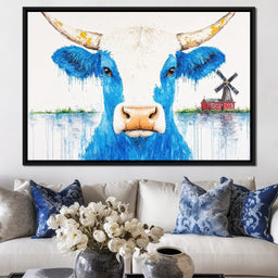 Blue Bull Farm Horizon - NicheCanvas