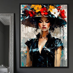 Female Portrait 0039 - Vizahn Burger - NicheCanvas