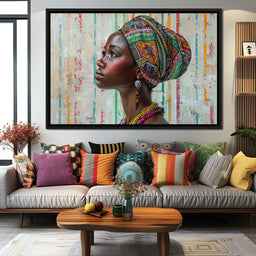 Vibrant Cultural Essence - Sakeem Gibbs - NicheCanvas