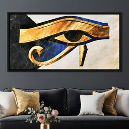 Golden Sight of Ancient Sovereignty - NicheCanvas