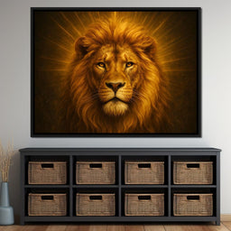 Majestic Radiance of the King - NicheCanvas