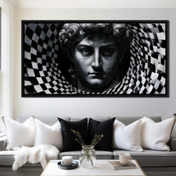 Fragmented Logic Of The Marble Mind - NicheCanvas
