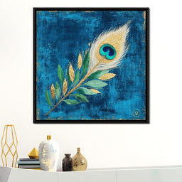 Peacock Plume Enchantment - NicheCanvas