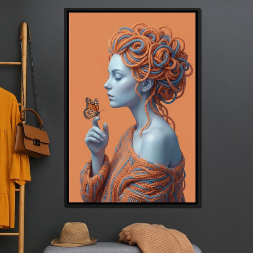 Holding a Quiet Miracle - TooplesArt Canvas Print