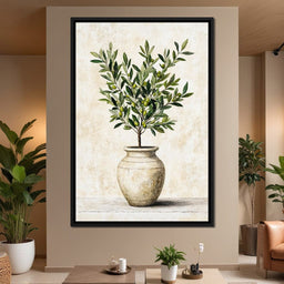 Olive Tree Harmony - NicheCanvas