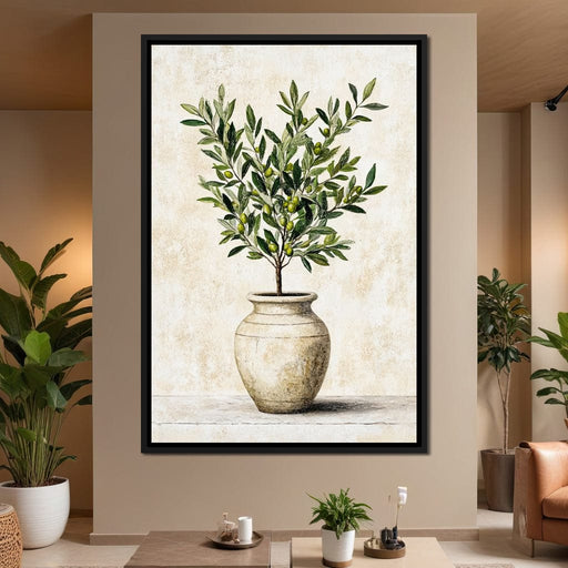 Olive Tree Harmony Canvas Print