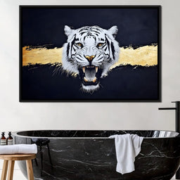 Majestic Tiger Roar Radiance - NicheCanvas
