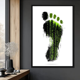 Digital Forest Footprint Code - NicheCanvas