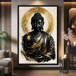 Silent Radiance of the Gilded Soul - NicheCanvas