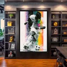 Victory Through The Vibrant Pitch - NicheCanvas