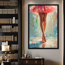 Elegant Dancers in Graceful Motion - NicheCanvas