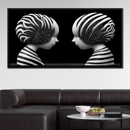 Binary Duality - TooplesArt - NicheCanvas