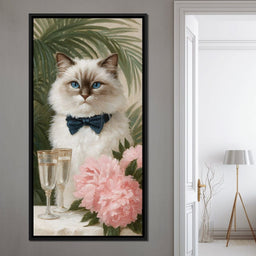 Regal Feline Soiree Symphony - NicheCanvas
