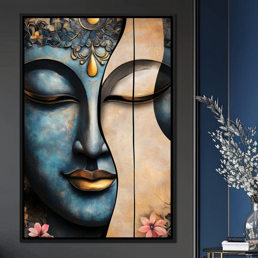 Tranquil Floral Elegance Canvas Print