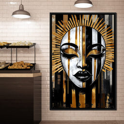 Golden Radiance Masked Essence - NicheCanvas