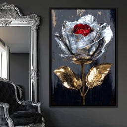 Gilded Petal Enchantment - NicheCanvas