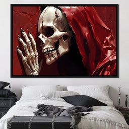 Skeletons Shroud of Silence - NicheCanvas