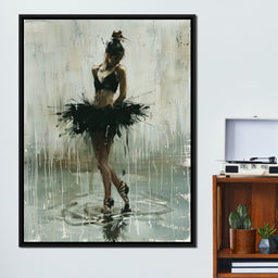Ballet Dancer's Moment in Time - NicheCanvas