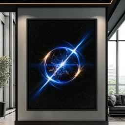 Echoes of a Distant Celestial Collision - NicheCanvas