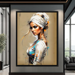 Female Portrait 256 - Johanjjf - NicheCanvas