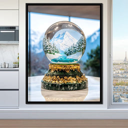 Winter Wonderland Globe Enchantment - NicheCanvas