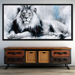 Monarch of the Frozen Plains - NicheCanvas