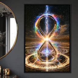Boundless Resonance of the Celestial Loop - NicheCanvas