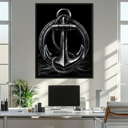 Weight of the Restless Anchor - NicheCanvas