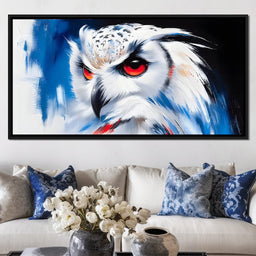 Majestic Watchful Plumes - NicheCanvas