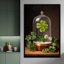 Lucky Clover Glass Dome - NicheCanvas