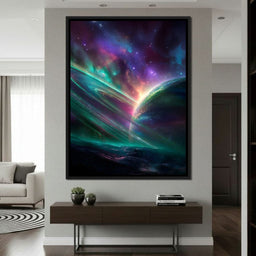 Celestial Dawn of the Rings - NicheCanvas