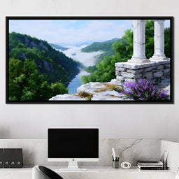 Enchanted Valleys Timeless Ruins - NicheCanvas