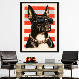 Coolest Canine On The Block - NicheCanvas